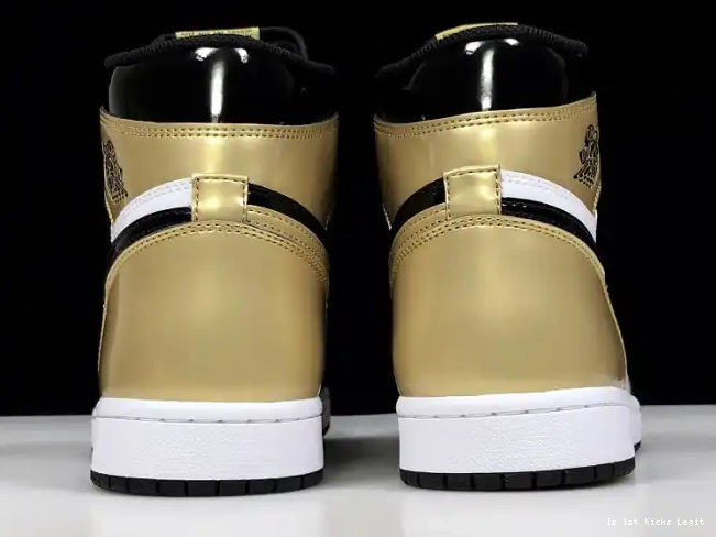 861428-007 High 1 Retro Glod Jordan Toe Air 0620